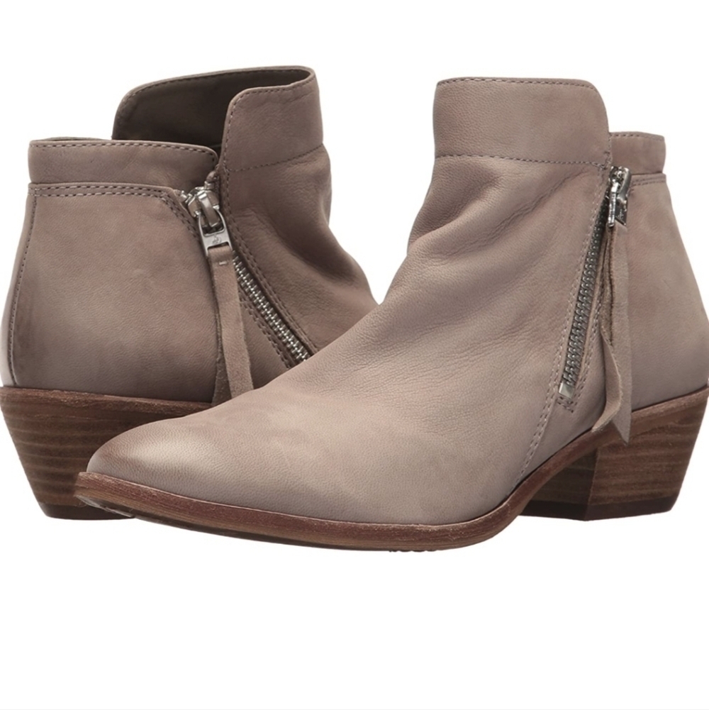 Sam Edelman Packer Womens Ankle Leather Booties shoes sz 8M